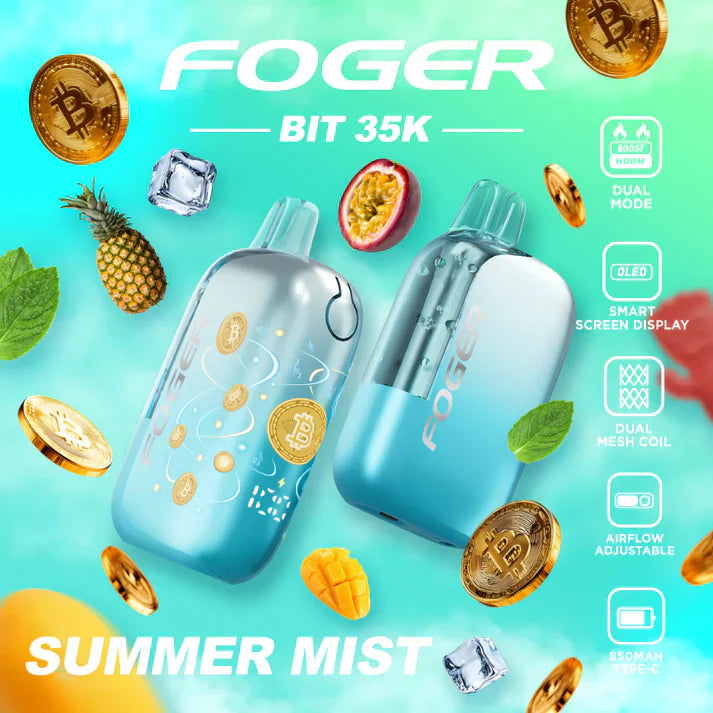 FOGER BIT 35K DISPOSABLE VAPE 35000 PUFFS