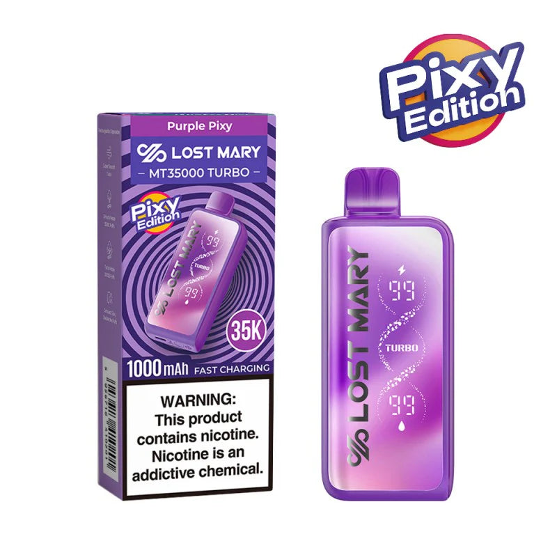 New Lost Mary MT35000 Puffs Disposable Rechargeable Vape