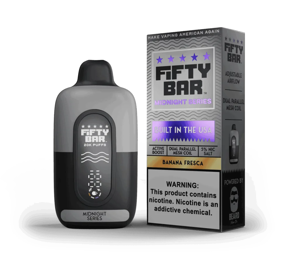 Fifty Bar V2 Midnight Series 20K Puffs