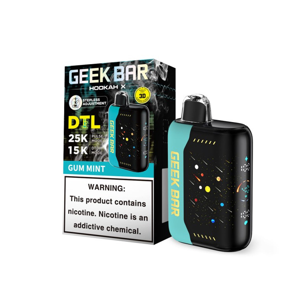 Geek Bar Hookah X 6mg Low Nicotine Disposable