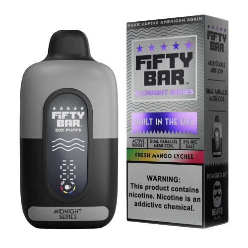 Fifty Bar V2 Midnight Series 20K Puffs