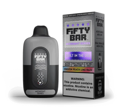 Fifty Bar V2 Midnight Series 20K Puffs