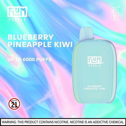 Flum Pebble 6000 Puffs Rechargeable Disposable Vape