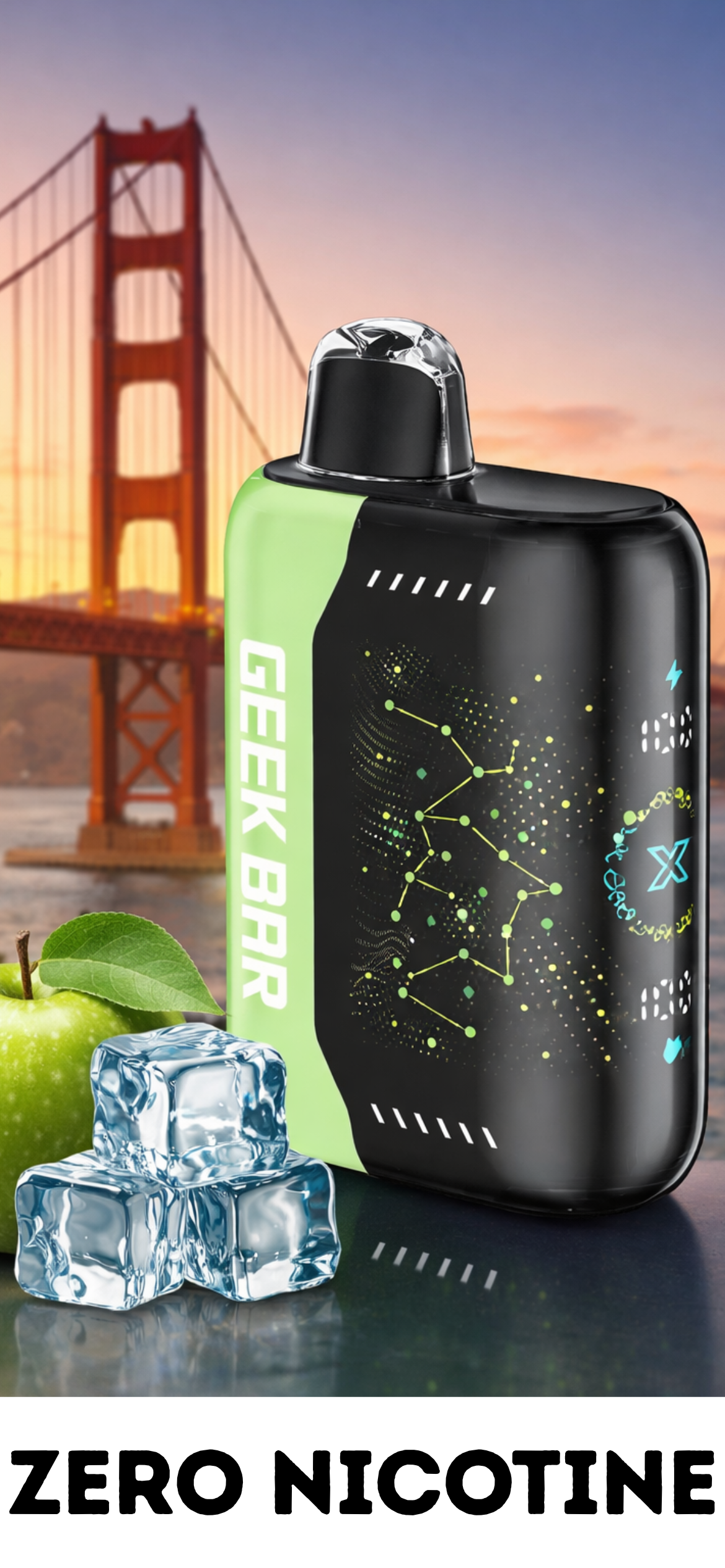 GEEK BAR PULSE X 25K 0% ZERO NICOTINE DISPOSABLE