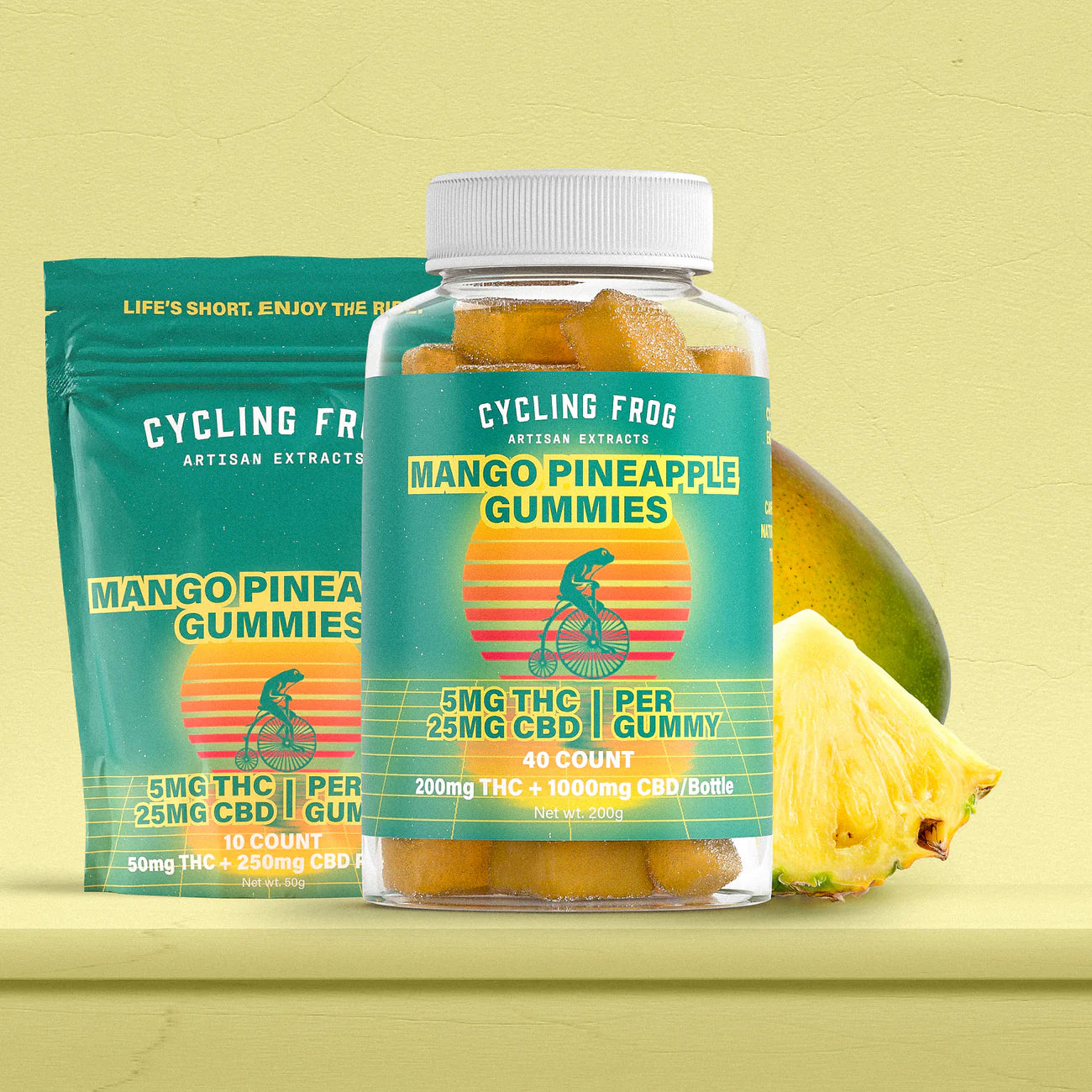 Cycling Frog THC-CBD Gummies