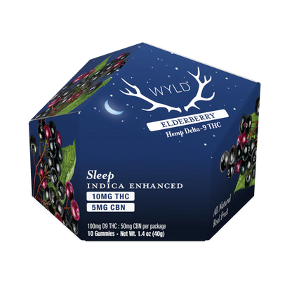 WYLD Elderberry THC:CBN Gummies | Sleep
