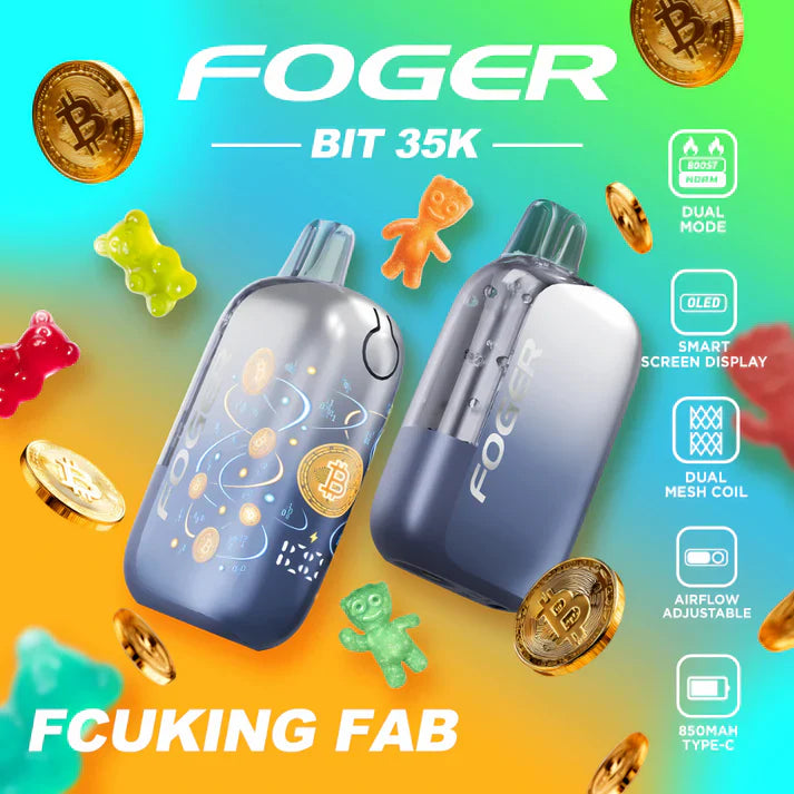 FOGER BIT 35K DISPOSABLE VAPE 35000 PUFFS
