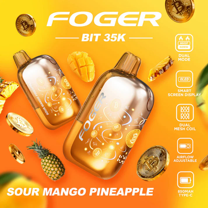 FOGER BIT 35K DISPOSABLE VAPE 35000 PUFFS