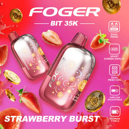 FOGER BIT 35K DISPOSABLE VAPE 35000 PUFFS