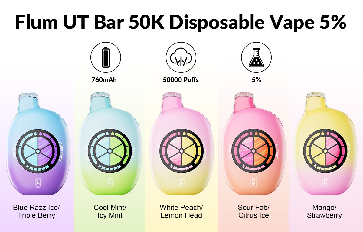 Flum UTBar 50K Disposable Rechargeable Kit