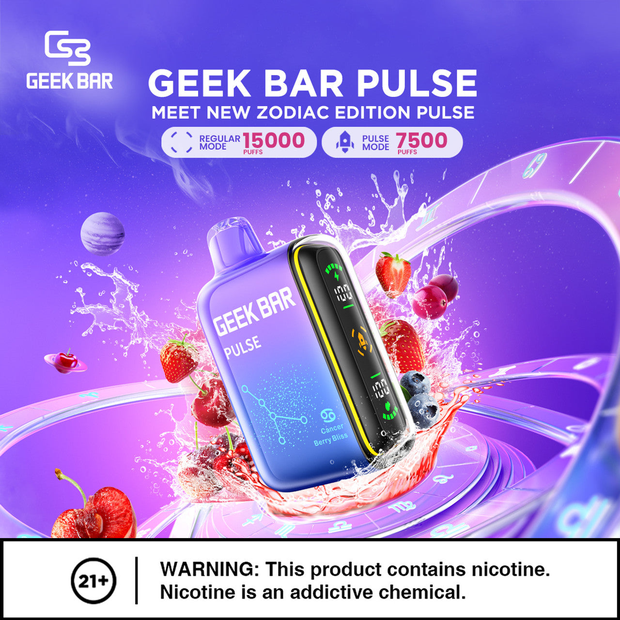 Geek Bar Pulse 15K Disposable Vape