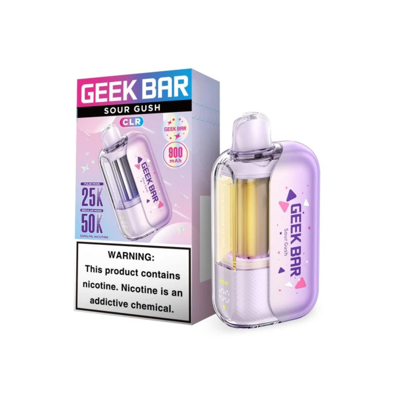 New Geek Bar CLR Disposable 50K Puffs