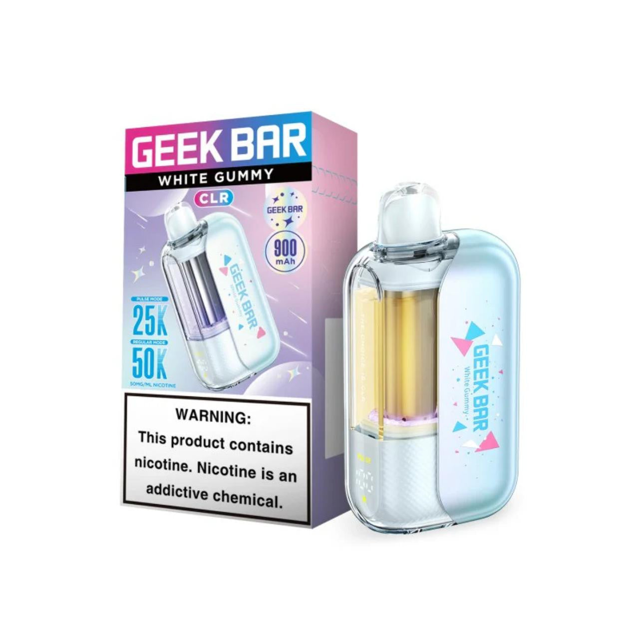 New Geek Bar CLR Disposable 50K Puffs