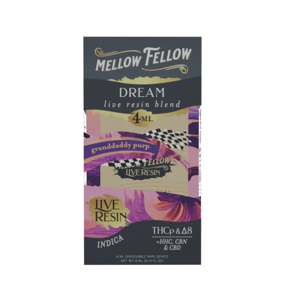Mellow Fellow Hemp Disposable Rechargable 4ML