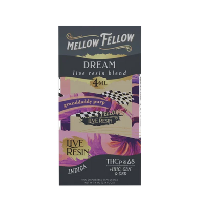 Mellow Fellow Hemp Disposable Rechargable 4ML