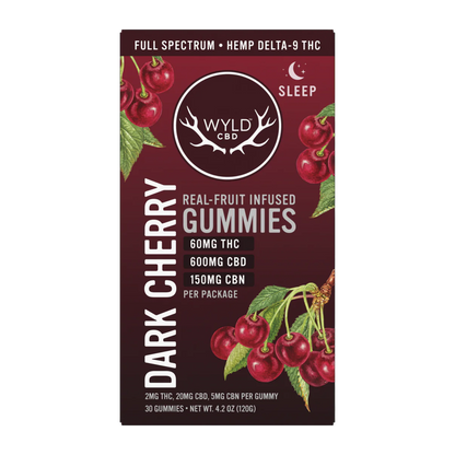 WYLD Terpene Enhanced Low Dose Dark Cherry (CBD:CBN:THC)