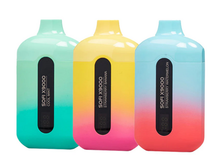 Zero Nicotine 9000 Puffs Disposable Rechargeable By SOFI Vape