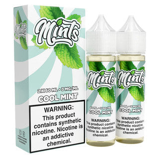 Mints Non-Salt Vape Juice 6MG - 2x 60ML