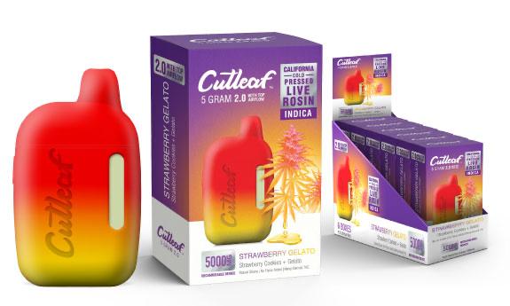CUTLEAF LIVE ROSIN DISPOSABLE 5G