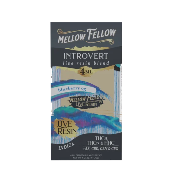 Mellow Fellow Hemp Disposable Rechargable 4ML