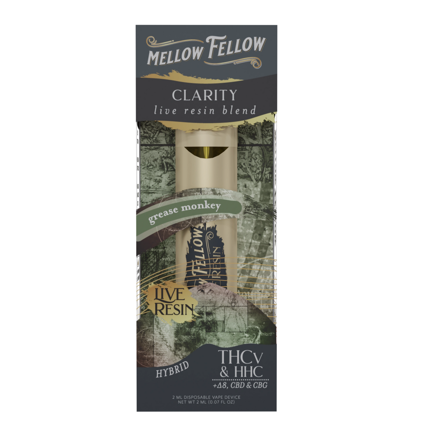 Mello Fellow Hemp Disposable Rechargeable 2ML