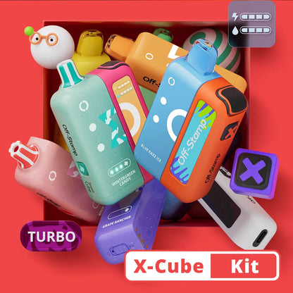 Off-Stamp X-CUBE 25K Puffs Full Kit