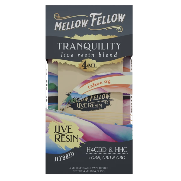 Mellow Fellow Hemp Disposable Rechargable 4ML